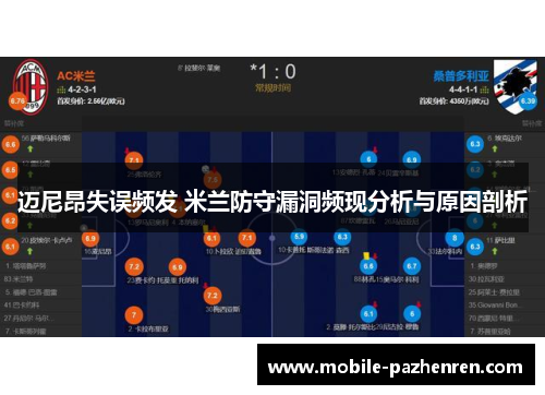 迈尼昂失误频发 米兰防守漏洞频现分析与原因剖析