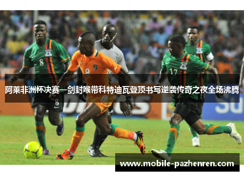 阿莱非洲杯决赛一剑封喉带科特迪瓦登顶书写逆袭传奇之夜全场沸腾